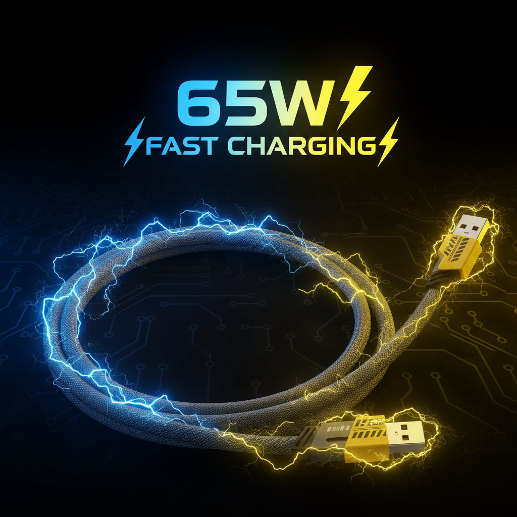4 In 1 Multi USB PD Charging Cable (Type-C To C, C To Lightning, USB To C, USB To Lightning)
